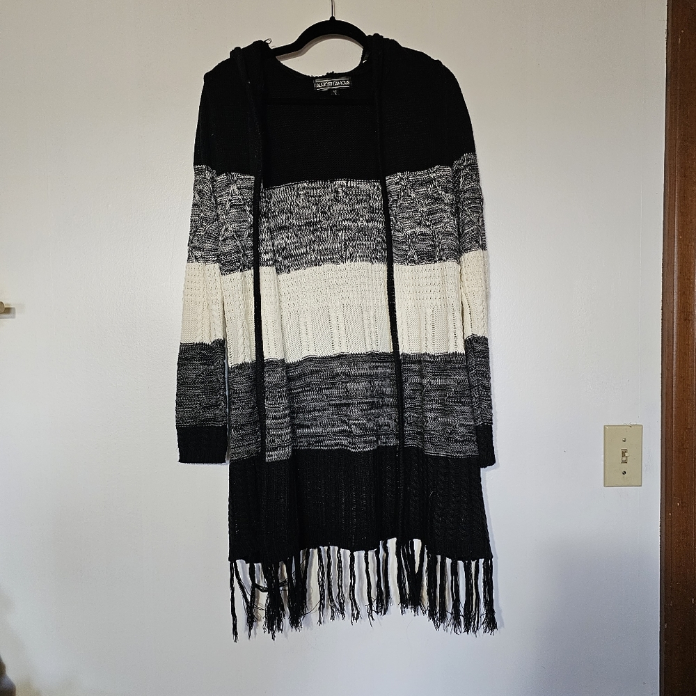 Sweater with hood